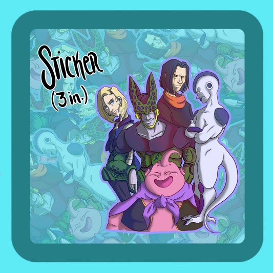 Z Villains (Sticker)